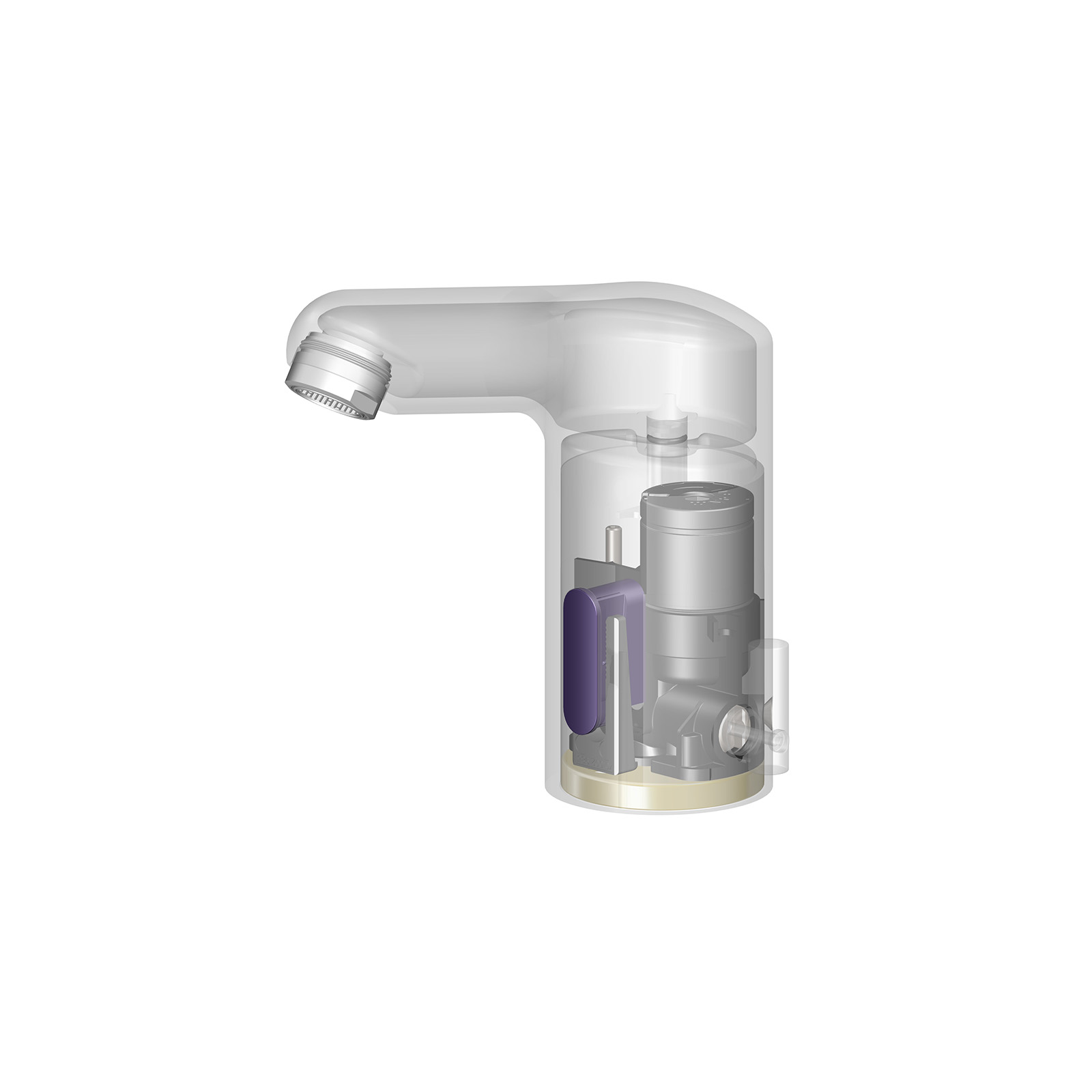 Sensor Faucets All-In (with 1 piece mould housing concept)